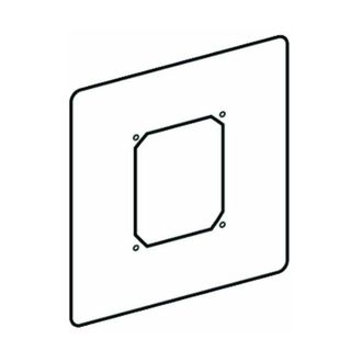 Schell Placa Adaptadora Universal De Acero Inoxidable Schell