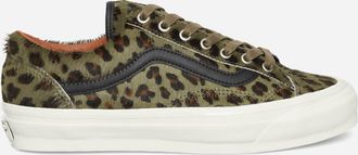 Vans Old Skool 36 LX Pony Hair Sneakers Olive