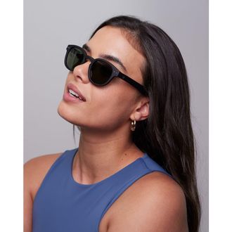 Izipizi C 47mm Square Sunglasses in Black at Nordstrom, Size +0.00