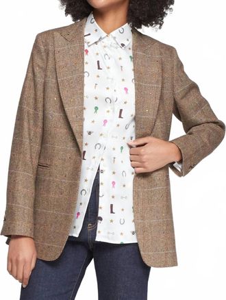 Vilagallo Sophia Blazer In Espiga Cdro Sport