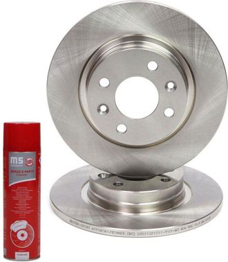 OEM Discos De Freno Delanteros 24011201711-pcs-ms 2 Piezas