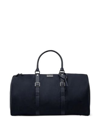 Paul & Shark leather-trim duffle bag - Blue