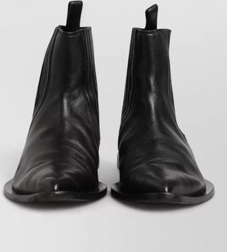 Dolce & Gabbana leather chelsea boots