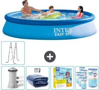 Intex Piscina Easy Set Redonda - 366x76 Cm - 8-piezas Scb27
