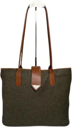 Saint Laurent Pre-owned Leather Tote - Dames - Vintage Shopper - Bruin - ONE Size - Leer - Vintage