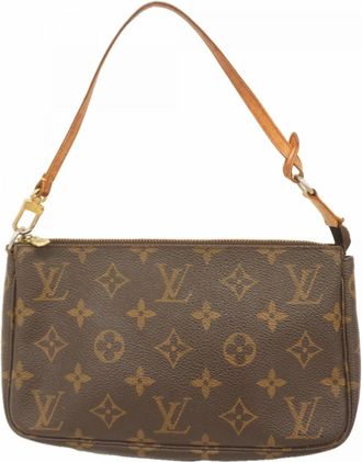 Louis Vuitton Brown Pouch (Pre-Owned)