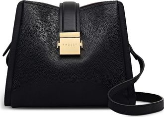 Radley London Sloane Mews Leather Crossbody Bag in Black at Nordstrom Rack