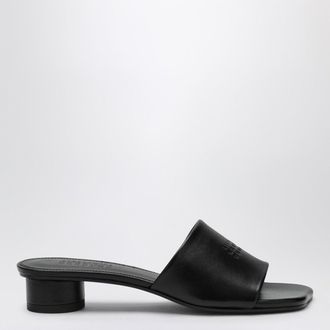 Maison Margiela Black Anatomic sandals with low heel