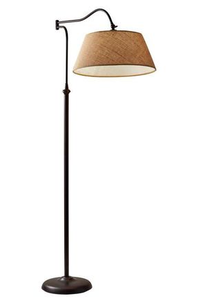 Adesso Rodeo Floor Lamp in Antique Bronze at Nordstrom
