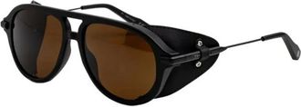 Vuarnet Peak Zonnebrillen - Heren - Accessoires - Zwart - Maat: 56 MM
