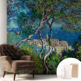 Tulup Carta Da Parati Non Tessuto - Di Alta Qualit&agrave; Per Il Soggiorno La Cucina - Tendenze Moderne - Vlies Ecologico Viste Sul Mediterraneo 250x250 Cm
