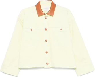 Forte_Forte Giacca con design a contrasto - Verde