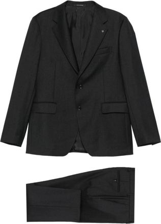 Tagliatore Napoli Suit - male - Tagliatore - Single Breasted Suits - Black - 2XL - Suits
