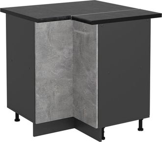 Vicco Armario De Esquina R-line, Hormig&oacute;n, 75.6 Cm, Et Antracita