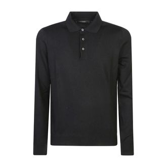 Tagliatore Heren, Tops, Zwart, Maat: 2XL Wol