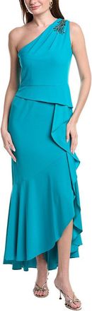Adrianna Papell Sleeveless Solid Maxi Dress