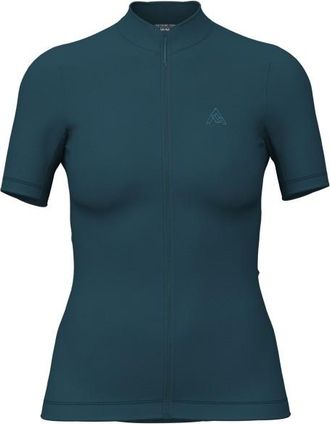 7Mesh Ashlu Merino Jersey S/S Velotrikot f&uuml;r Damen | blau