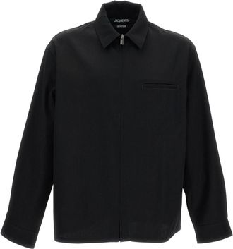 Jacquemus La Chemise Mecano Zipped Shirt