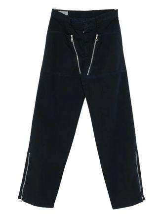 Dries Van Noten Pexior Gd Sv 2101 M. W. Pants Navy
