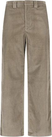 Berner K&uuml;hl Wide-Leg Trousers With High Waist And Textured Corduroy