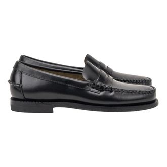 Sebago Schoenen, Dames, Zwart, 38 EU, Leer, Classic Dan Moccasin