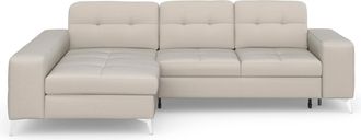 Sit&more Ecksofa »Baviene L-Form« inklusive Sitztiefenverstellung und Federkern, wahlweise Bettfunktion