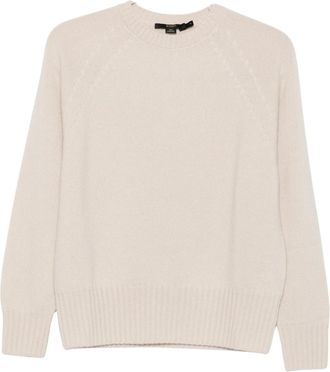 Seventy Raglan-Sleeve Ribbed Cashmere Sweater