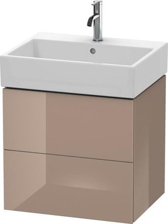 Duravit Duravit - Mueble Bajo Encimera L-cube, De Pared, 2 Cajones, 58,4 X