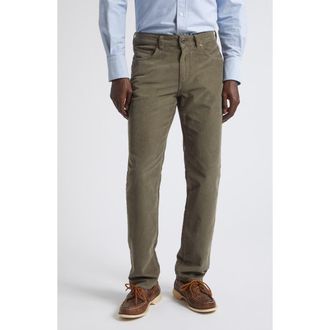 Boglioli Five-Pocket Stretch Corduroy Pants in Dove Grey at Nordstrom, Size 36
