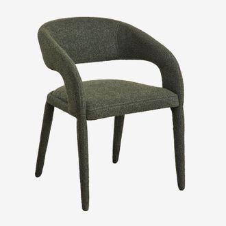 Sklum Sklum - Pack De 4 Sillas De Comedor Con Reposabrazos Tapizadas Arazeina