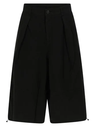 Ymc You Must Create Salba Cotton-Linen Drawstring Shorts