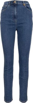 Elisabetta Franchi Skinny Jeans - Dames - Skinny Jeans - Blauw - W29 - Katoen - Jeans