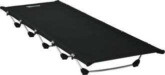 OUTSUNNY Lightweight Camping Cot Portable Compact Sleeping Bed w/ Carry Bag | TJ Hughes