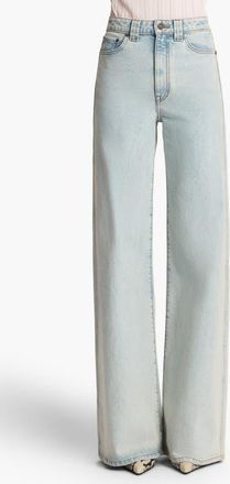 Khaite Dane Wide Leg Jeans in Shelburne at Nordstrom, Size 32