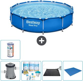 Bestway Piscina Bestway Steel Pro Redonda - 366x76 Cm - 8-piezas S22103