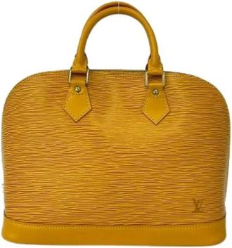 Louis Vuitton Borsa Pre-owned Alma Epi Leather - - Pre-owned - Donna - Giallo - ONE SIZE