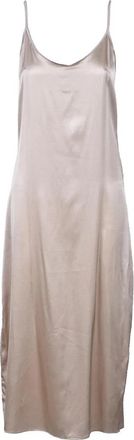 Wild Cashmere Slip Dress - Beige