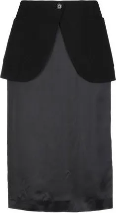 Maison Margiela PARTES DE ABAJO - Faldas midi en YOOX.COM