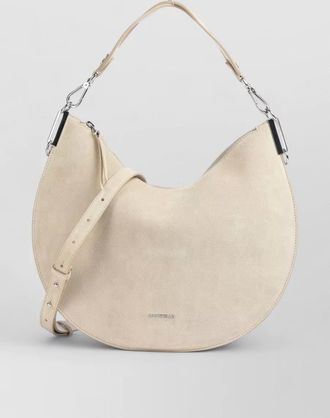 Coccinelle sunup suede shoulder bag top handle