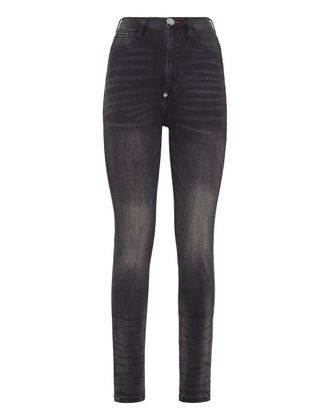 Philipp Plein Super Hoge Taille Jegging Iconic Plein