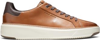 Cole Haan GrandPro Luxe Mile Trainer voor heren beige leren sneakers - C34229