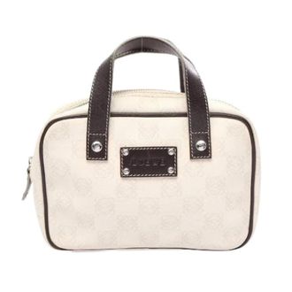 Loewe Pre-owned Anagram PVC Coated Canvas Leather Handbag - Dames - Pre-owned - Wit - Maat: ONE Size Leer