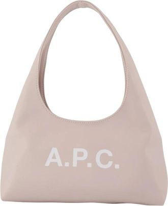 A.P.C. Baby Ninon Schoudertas - Dames - Handtassen - Beige - ONE Size - Katoen - Tassen