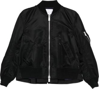sacai Pleat-detail Bomber Jacket