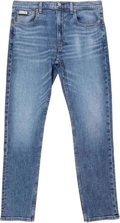 Calvin Klein Jeans Slim Taper Jeans - Heren - Slim Fit Jeans - Blauw - W34 - Denim - Jeans