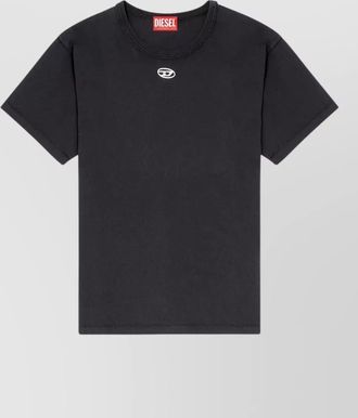 Diesel regular-fit cotton crew-neck short-sleeve t-shirt