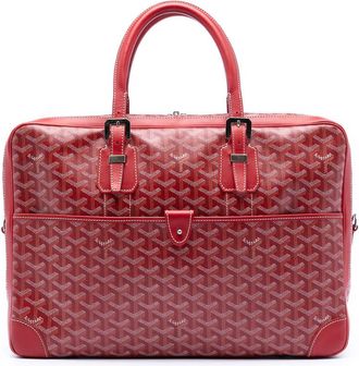Goyard Pre-owned Goyard Goyardine Ambassade MM Mens J4M8WR7U51690O10