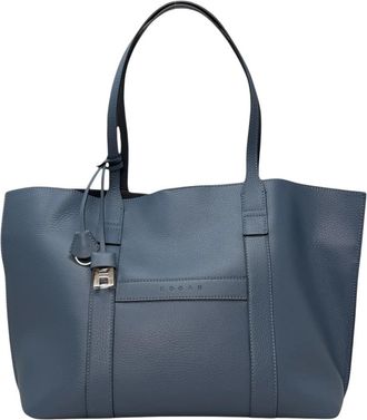 Hogan Shoulder Bag - Dames - Shoppers - Blauw - ONE Size - Leer - Tassen
