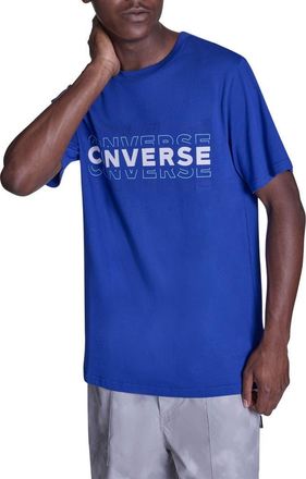 Converse Outlines T-Shirt in Converse Blue at Nordstrom, Size X-Large