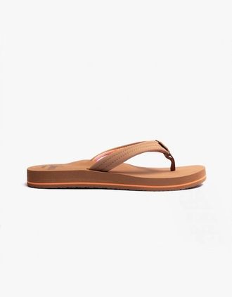 Reef Womens Reef CUSHION BREEZE Womens Flip-Flops Tan/Smoothie - Brown - Size: 3